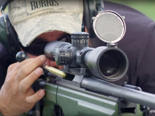 Burris XTRII 3-15x50mm, SCR-mil mrad FFP