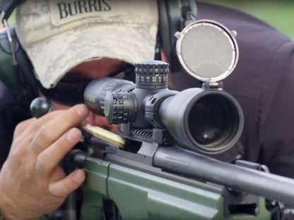 Burris XTRII 4-20x50, SCR-mil mrad FFP