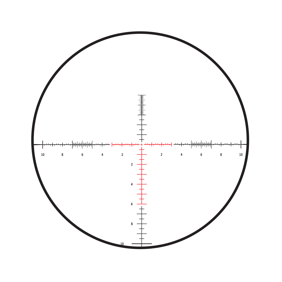 Burris XTRII 4-20x50, SCR-mil mrad FFP