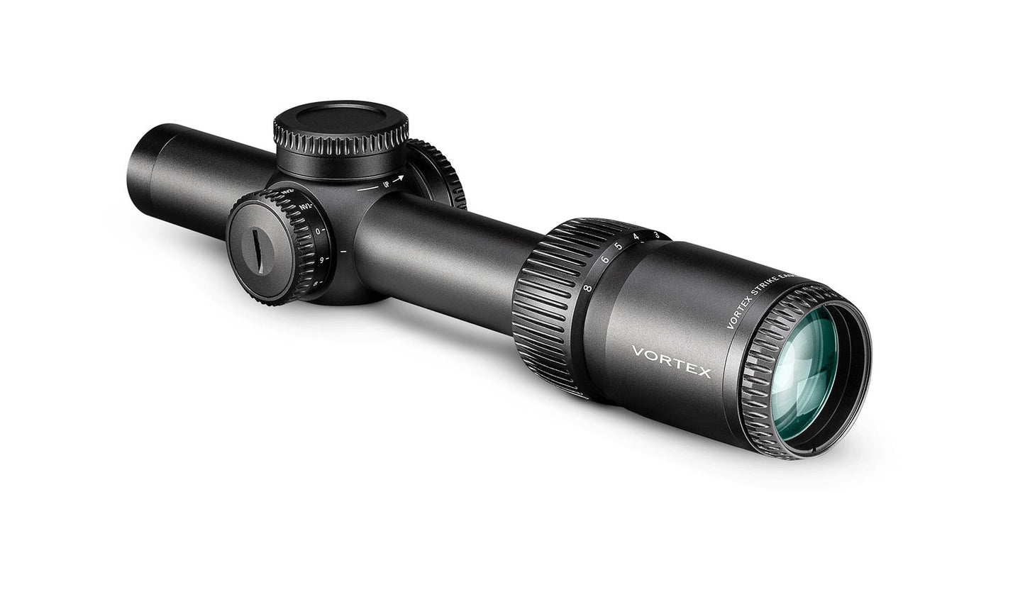 Vortex Strike Eagle 1-8x24 FFP, EBR-8 reticle